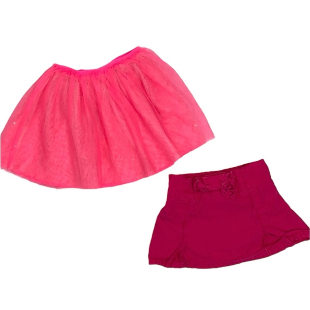 Toddler Girls Pink Skirt Bundle Size 2T